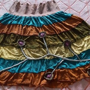 BEAUTIFUL Crochet flower skirt